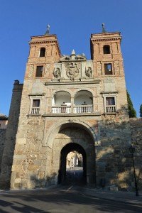 Puerta del Cambrón de día, puertas de Toledo