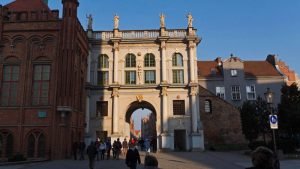 Puerta Dorada (Brama Zlota) en la Ruta Real de Gdansk
