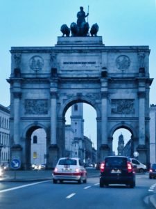 Siegestor, Arco del Triunfo de Múnich 