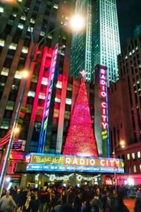 Radio City Music Hall en Navidad