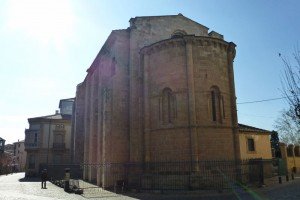 Ábside románico de la Iglesia de Santa María Magdalena, ruta del románico de Zamora