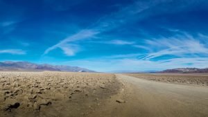 Carretera en el interior del Parque Nacional del Valle de la Muerte