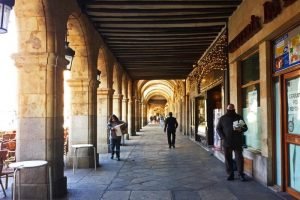 Soportales de la Plaza Mayor de Salamanca