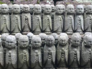 Estatuas Jizo en el Templo Hase-dera