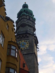 Torre de la Ciudad de Innsbruck de día