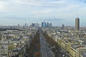 A la derecha de la imagen la Torre Montparnasse