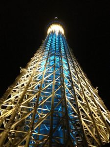 Tokyo Skytree de noche
