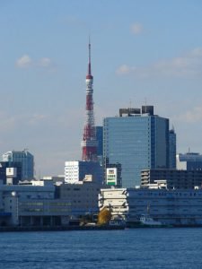 Tokyo Tower vista desde Odaiba