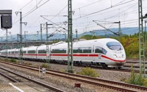 Tren ICE de alta velocidad de Alemania