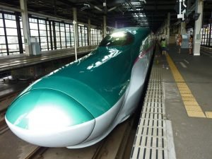 Tren bala Hayabusa, una de las últimas incorporaciones a la flota de los shinkansen