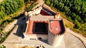 Vista aérea del Castillo de Arévalo