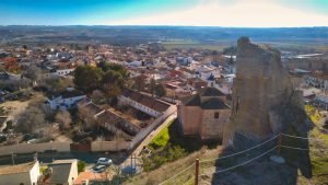 Vistas desde Fuentidueña de Tajo desde el Castillo de Santiago