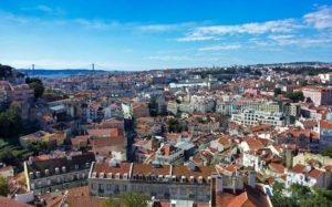 Vistas de Lisboa desde el Castillo de San Jorge