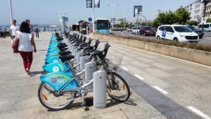 Alquiler de bicicletas, uno de los medios de transporte para moverse por Santander