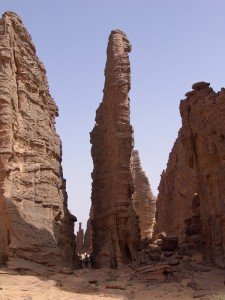 Formaciones rocosas del Tassili