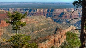 La inmensidad del Gran Cañón del Colorado desde uno de sus muchos miradores