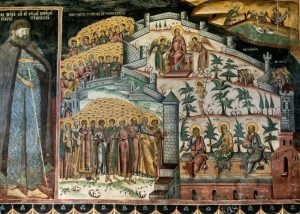 Pinturas murales del Monasterio de Horezu