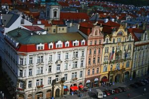 Edificios de la Plaza de la Ciudad Vieja de Praga