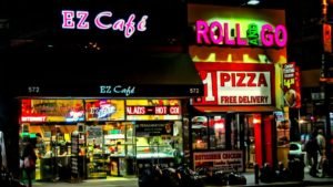Locales de comida rápida en Nueva York