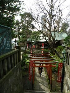 Puertas torii del Templo Gojo-Tenjin