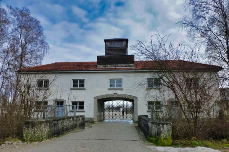 Entrada al Campo de Concentración de Dachau