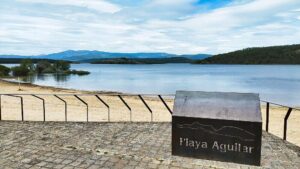 Playa del Embalse de Aguilar de Campoo