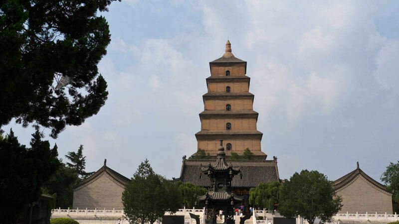 Pagodas del Ganso Salvaje en Xian