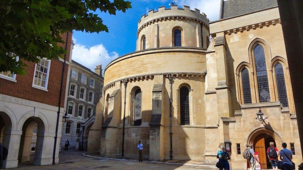 Iglesia del Temple, una de las más famosas iglesias de Londres