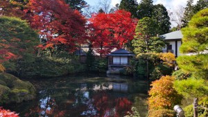 Jardín zen del Templo Rinnoji en Nikko