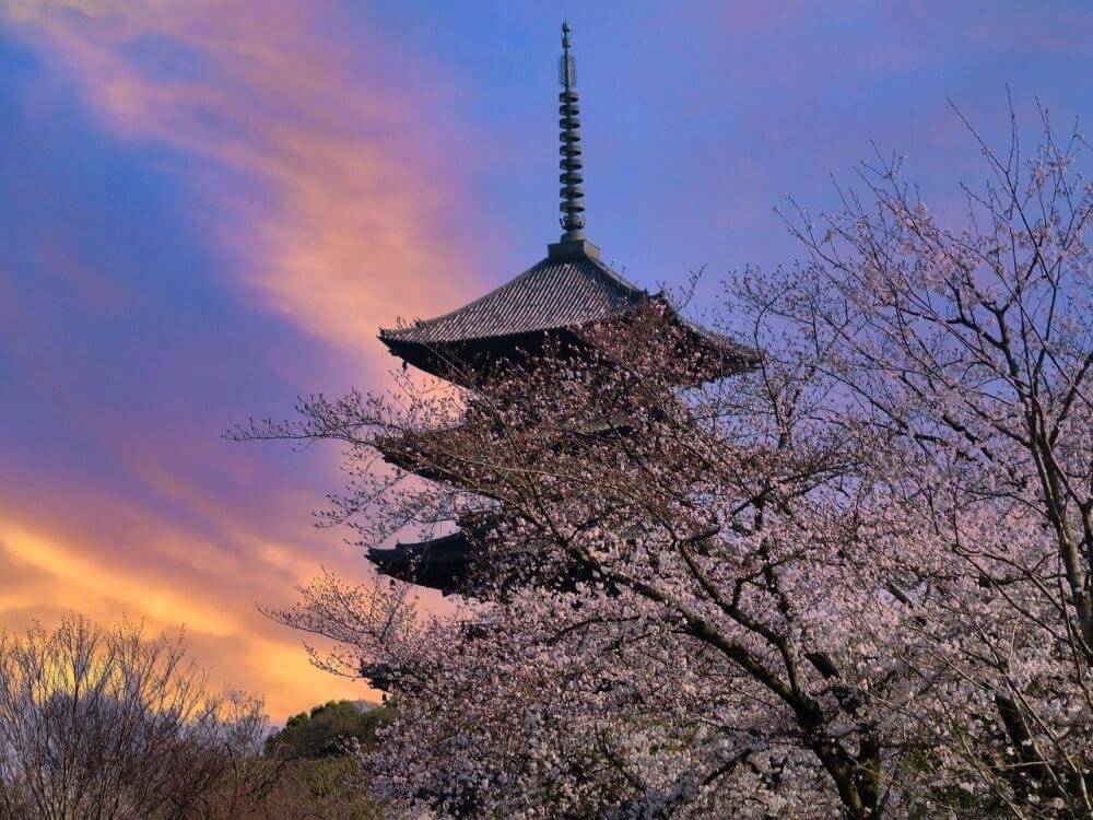 Pagoda del Templo Toji de Kioto