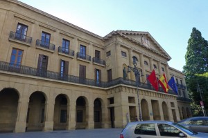 Palacio de Navarra, uno de los edificios civiles más emblemáticos de Pamplona