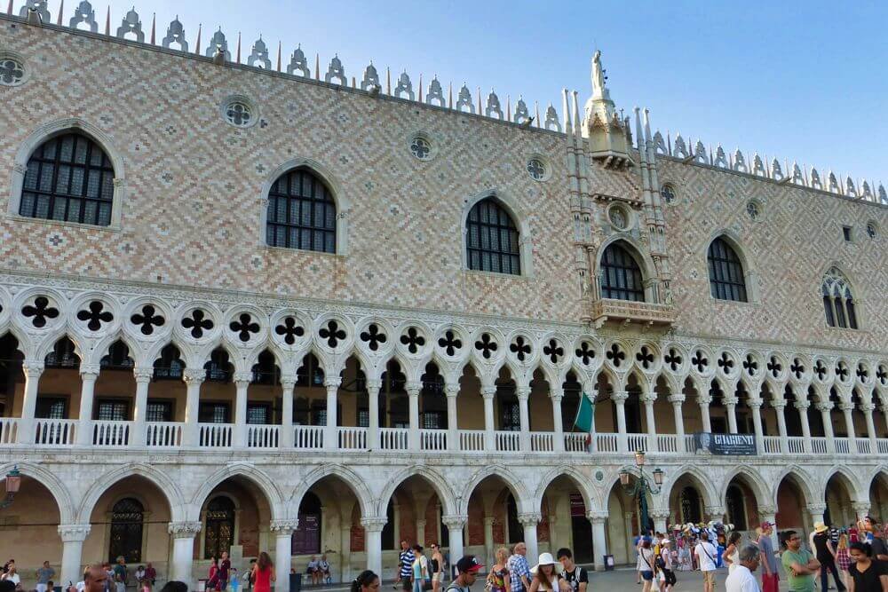 Palacio Ducal, uno de los edificios civiles más destacados de Venecia