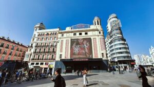 Plaza de Callao, epicentro de la vida nocturna en Madrid