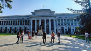 Museo del Prado, parte del Triángulo del Arte de Madrid