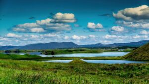 Skutustadagigar, cráteres de Skútustadir en Islandia