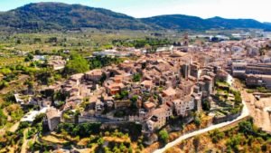 Vista panorámica de Bocairente, uno de los pueblos más bonitos de Valencia