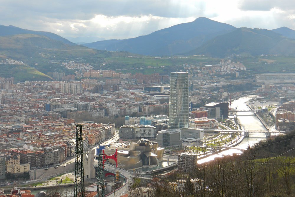 Vistas de Bilbao desde el Monte Artxanda, qué ver y hacer en Bilbao